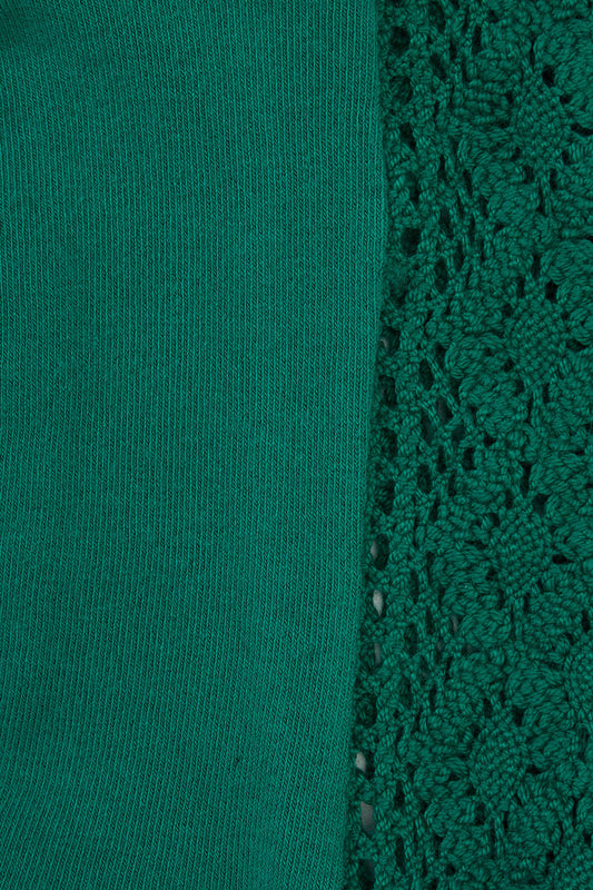 Gorman NZ - Lace Crew Socks W Green - green