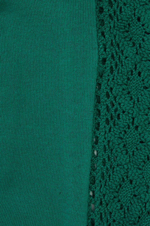 Gorman NZ - Lace Crew Socks W Green - green