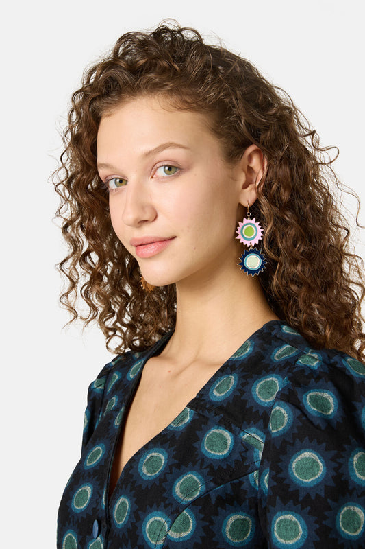 Gorman NZ - Royal Spot Earrings - multi