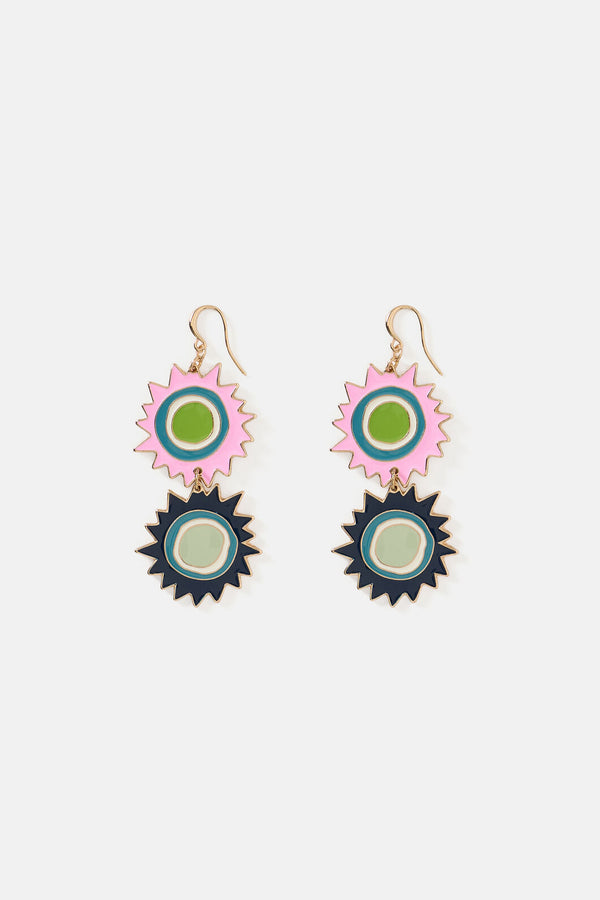 Gorman NZ - Royal Spot Earrings - multi