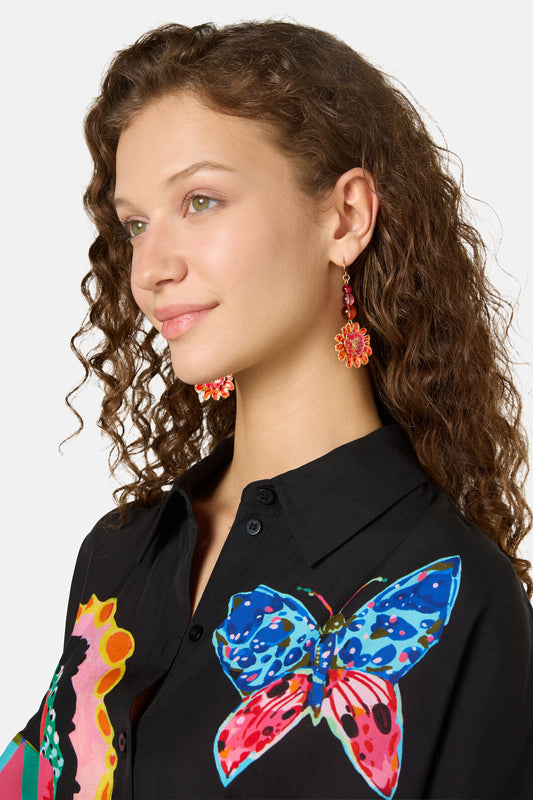 Gorman NZ - Floral Symphony Earrings - multi
