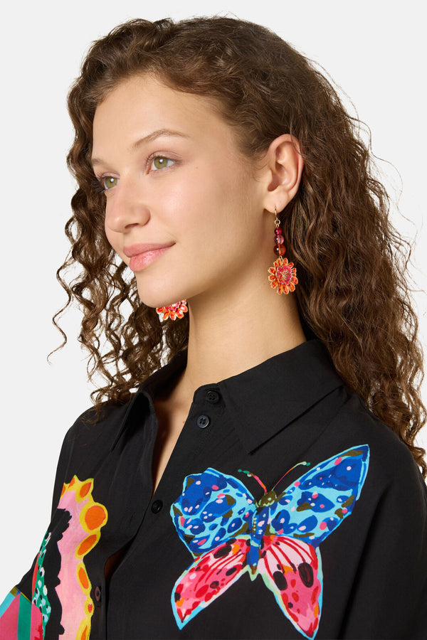 Gorman NZ - Floral Symphony Earrings - multi