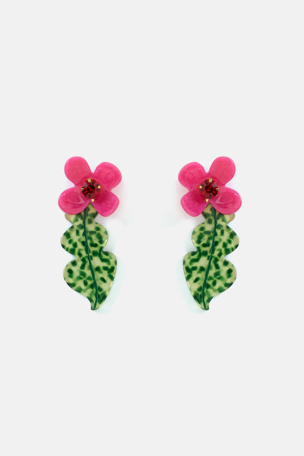 Gorman NZ - Metamorphosis Flower Earrings - multi