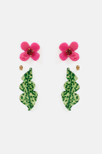 Gorman NZ - Metamorphosis Flower Earrings - multi