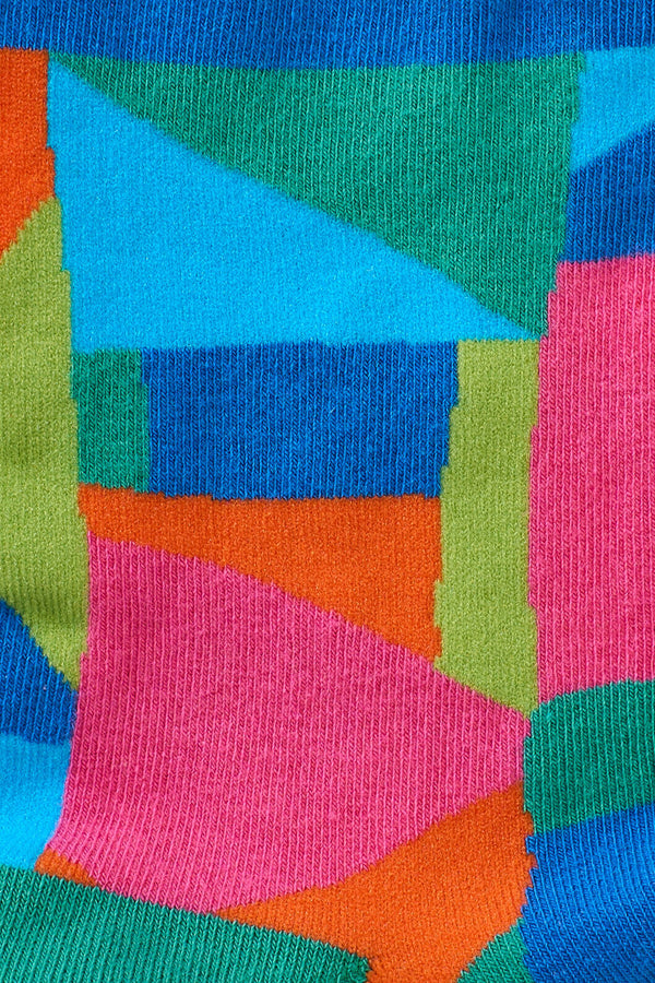 Gorman NZ - Abstract Symphony Crew Sock W - multi