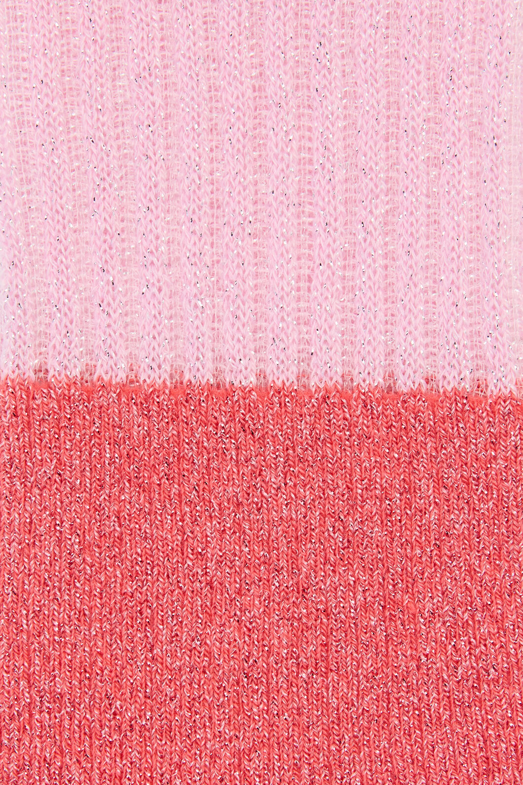 Gorman NZ - Macey Rib Lurex Coral Crew W - multi