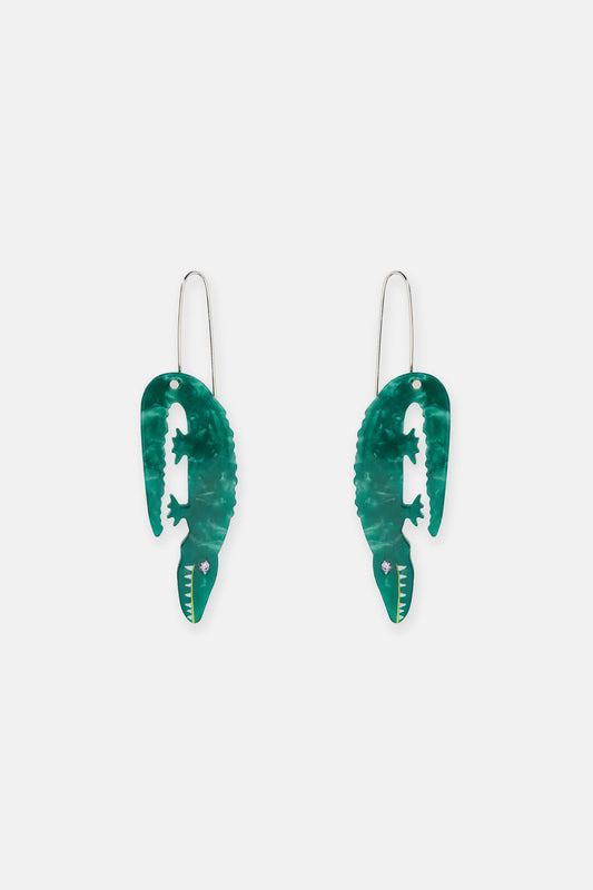 Gorman NZ - Crocodazzle Earrings - multi