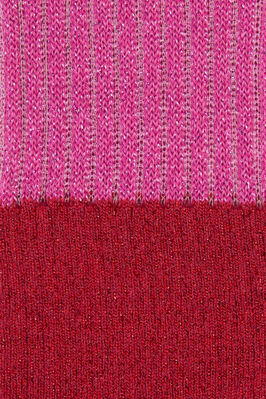 Gorman NZ - Macey Rib Lurex Burg Crew W - multi