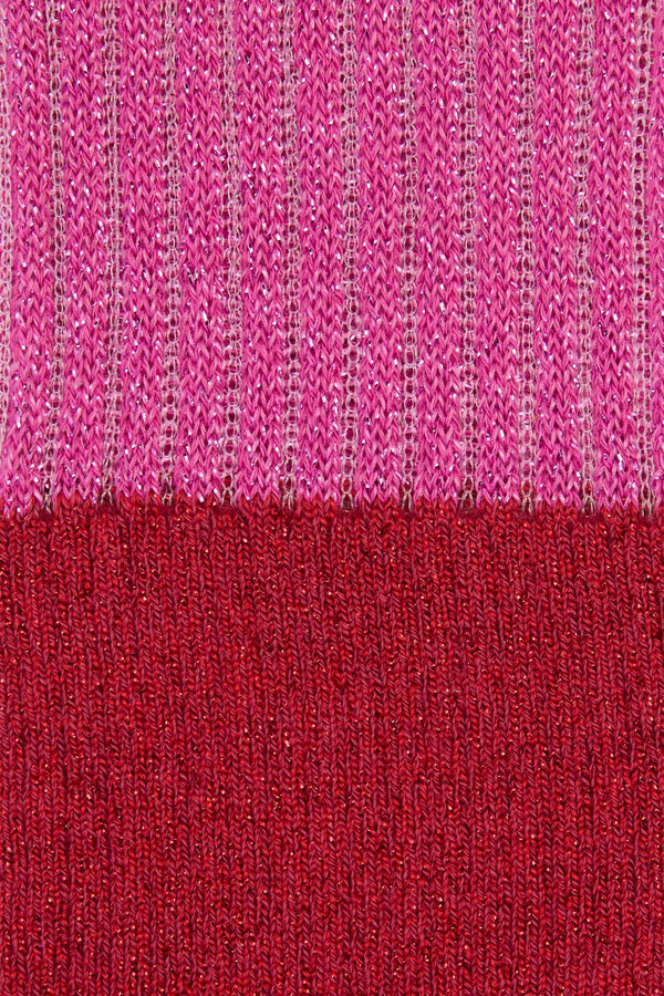 Gorman NZ - Macey Rib Lurex Burg Crew W - multi