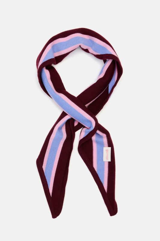 Gorman NZ - Seedlings Triangle Scarf - stripe