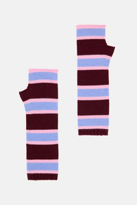 Gorman NZ - Seedlings Wrist Warmers - stripe