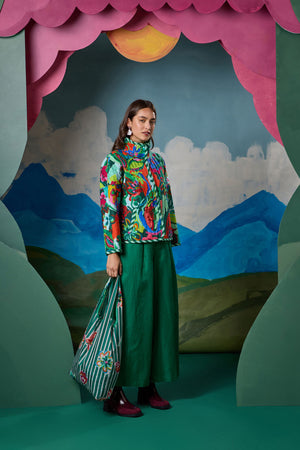 Gorman NZ - Abstract Flower Packable Tote - print