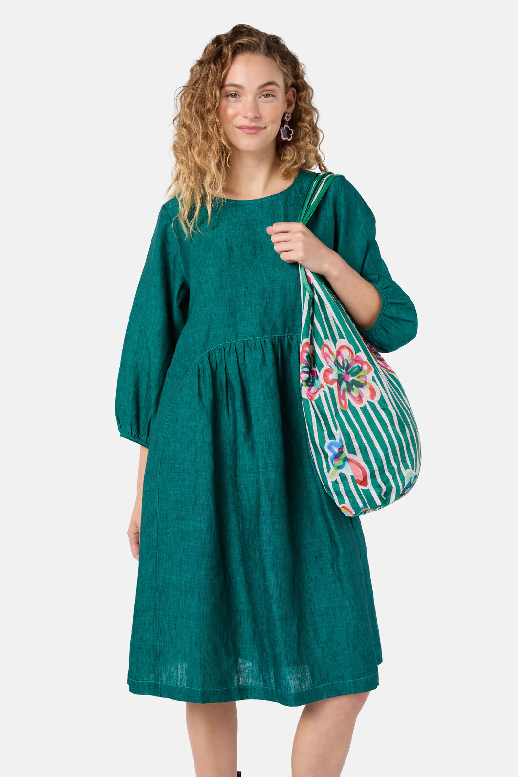 Gorman NZ - Abstract Flower Packable Tote - print