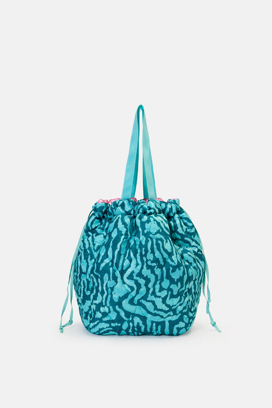 Gorman NZ - Zellige Soft Quilted Tote - print