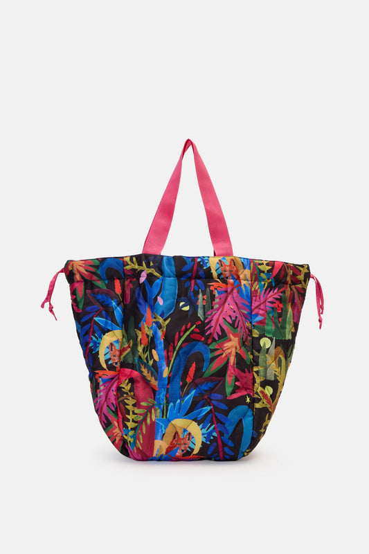 Gorman NZ - Night Garden Soft Quilted Tote - print