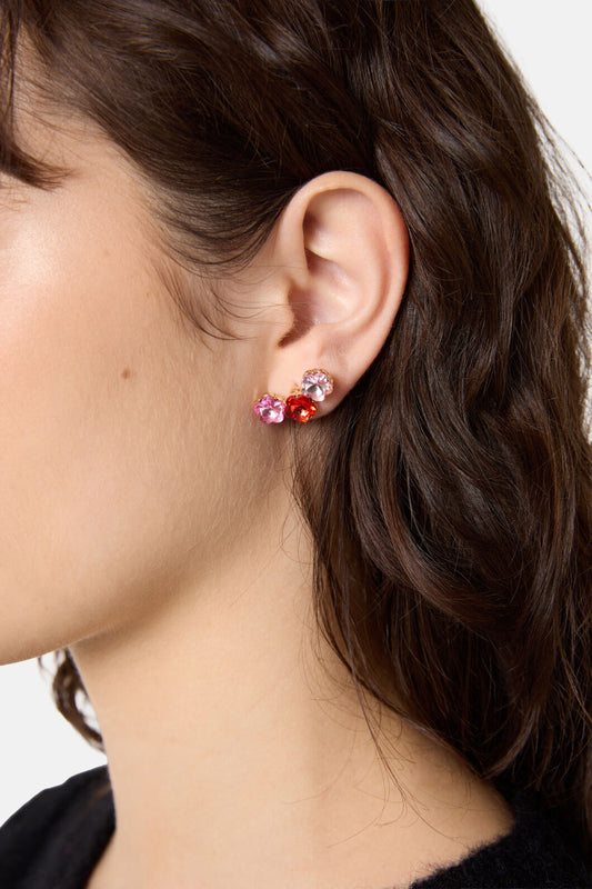 Gorman NZ - Flower Garland Earrings - multi