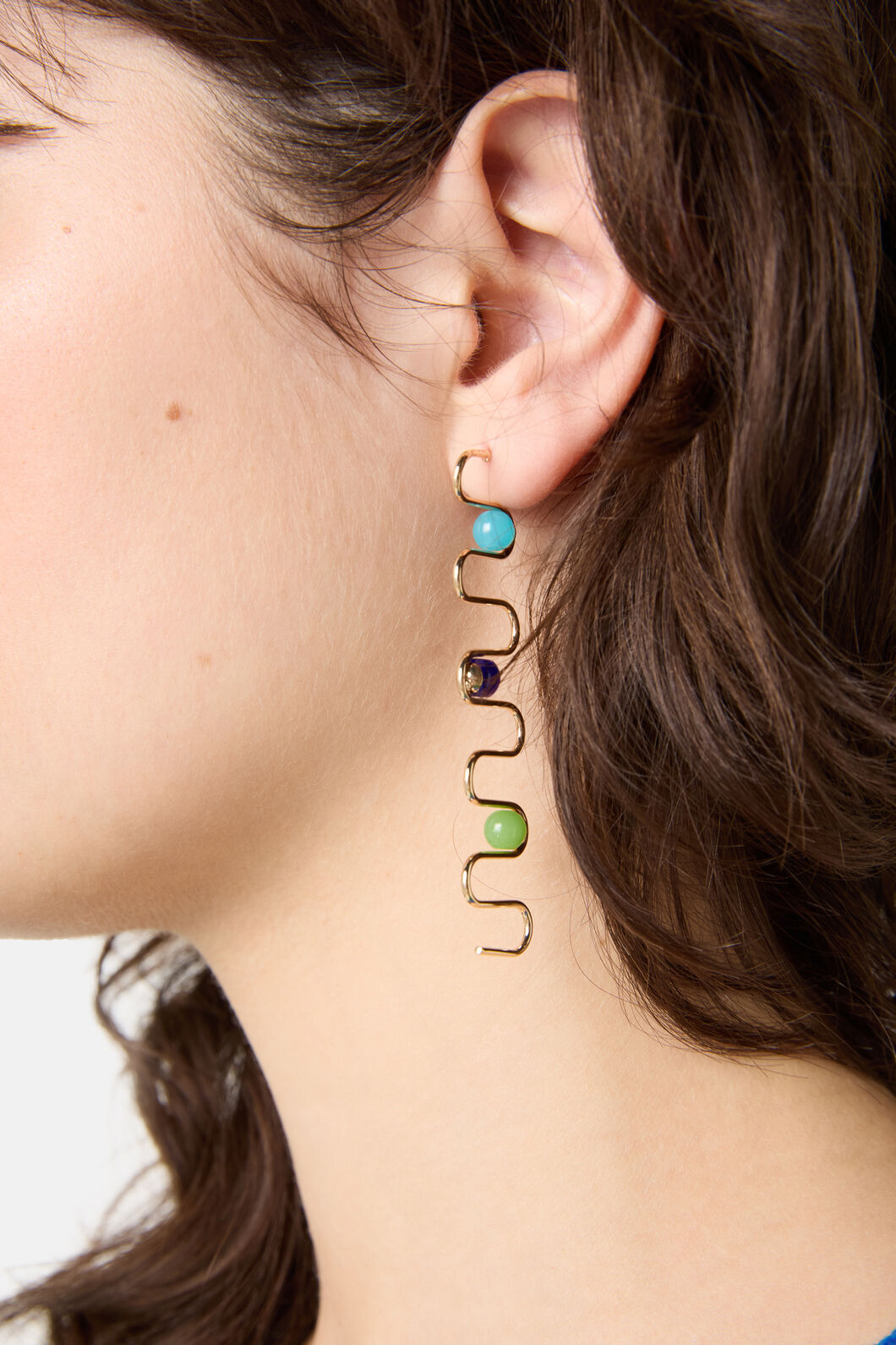 Gorman NZ - Squiggle Earrings - multi