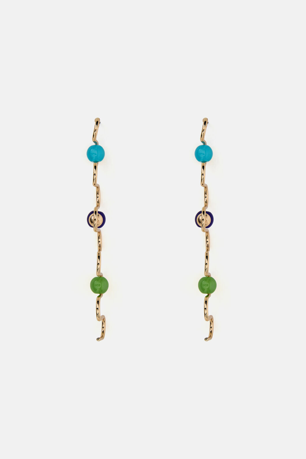 Gorman NZ - Squiggle Earrings - multi
