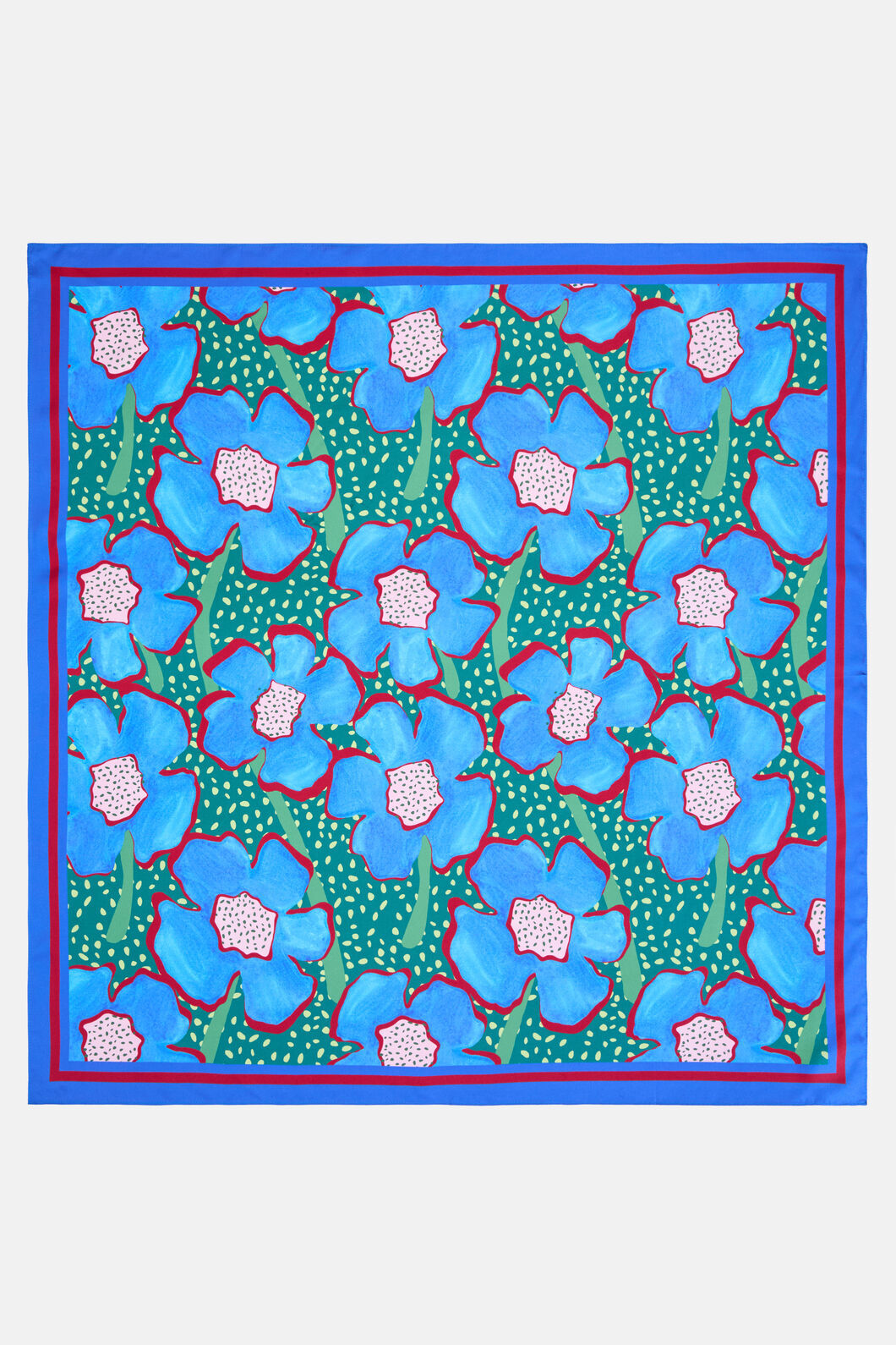 Gorman NZ - Seedlings Square Scarf - print