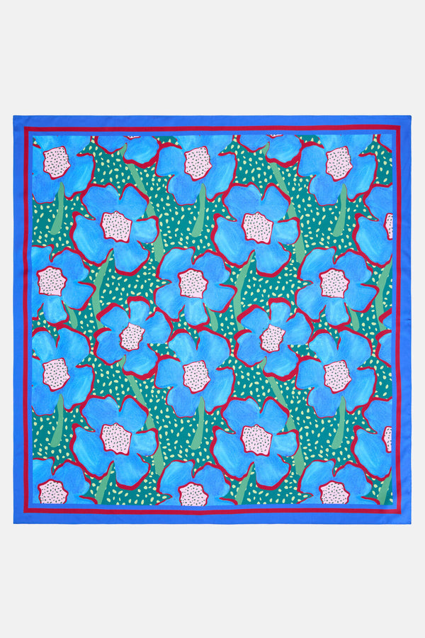 Gorman NZ - Seedlings Square Scarf - print