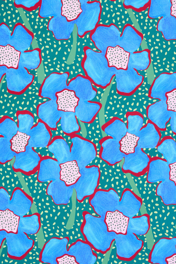 Gorman NZ - Seedlings Square Scarf - print