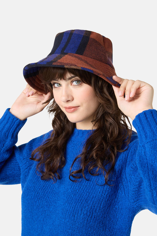 Gorman NZ - Angela Check Bucket Hat - multi