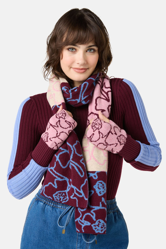Gorman NZ - Seedlings Stripe Scarf - multi