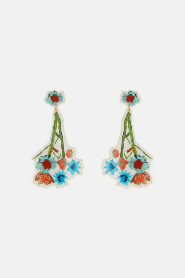 Gorman NZ - The Garden Earrings - print