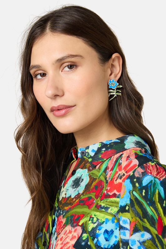 Gorman NZ - Day Flower Earrings - multi