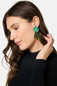 Gorman NZ - Greenery Earrings - green