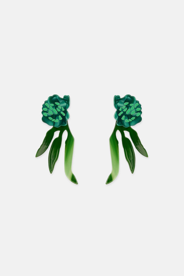Gorman NZ - Greenery Earrings - green