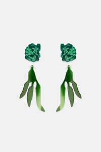 Gorman NZ - Greenery Earrings - green