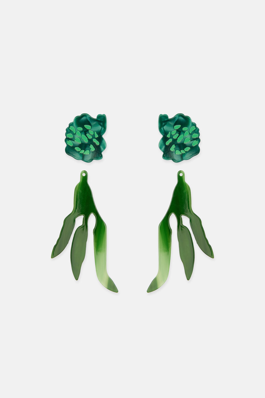 Gorman NZ - Greenery Earrings - green