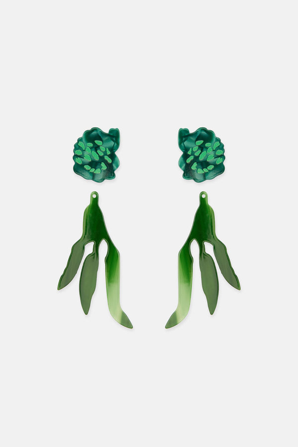 Gorman NZ - Greenery Earrings - green