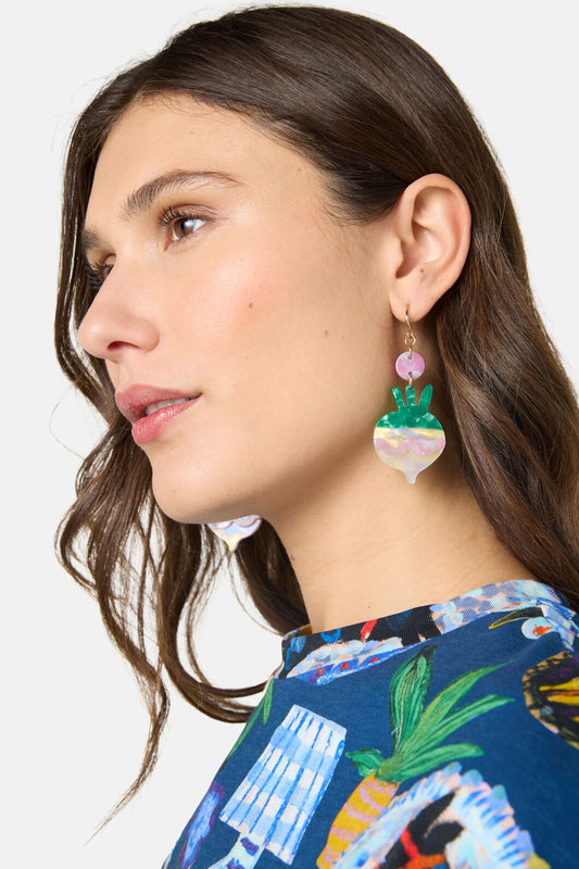 Gorman NZ - Radishing Earrings - multi