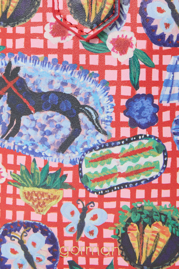 Gorman NZ - Garden Table Phone Bag - print