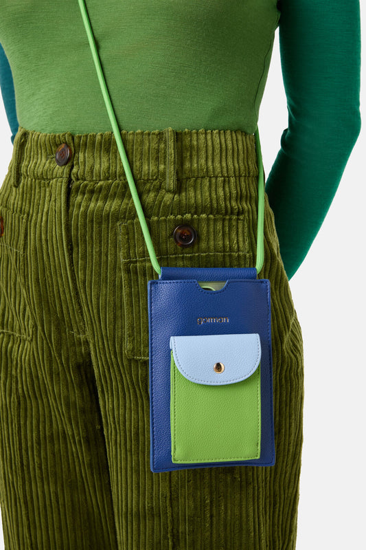 Gorman NZ - Peony Colour Block Phone Bag - multi