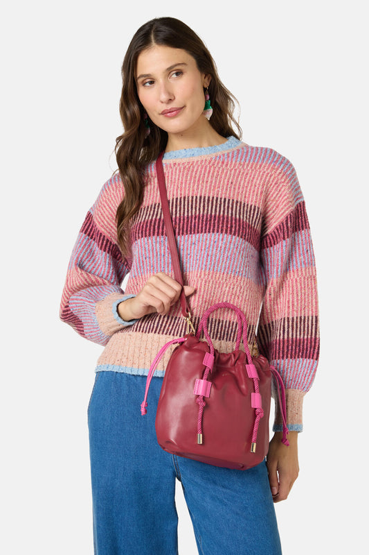 Gorman NZ - Carmel Crossbody Maroon - maroon
