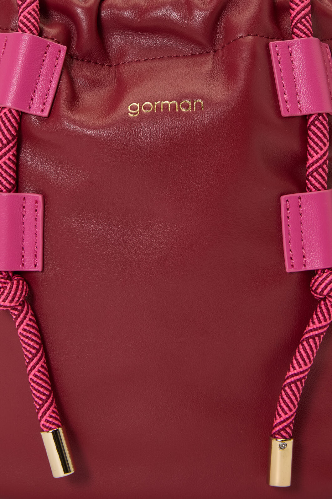 Gorman NZ - Camel Crossbody Maroon - maroon