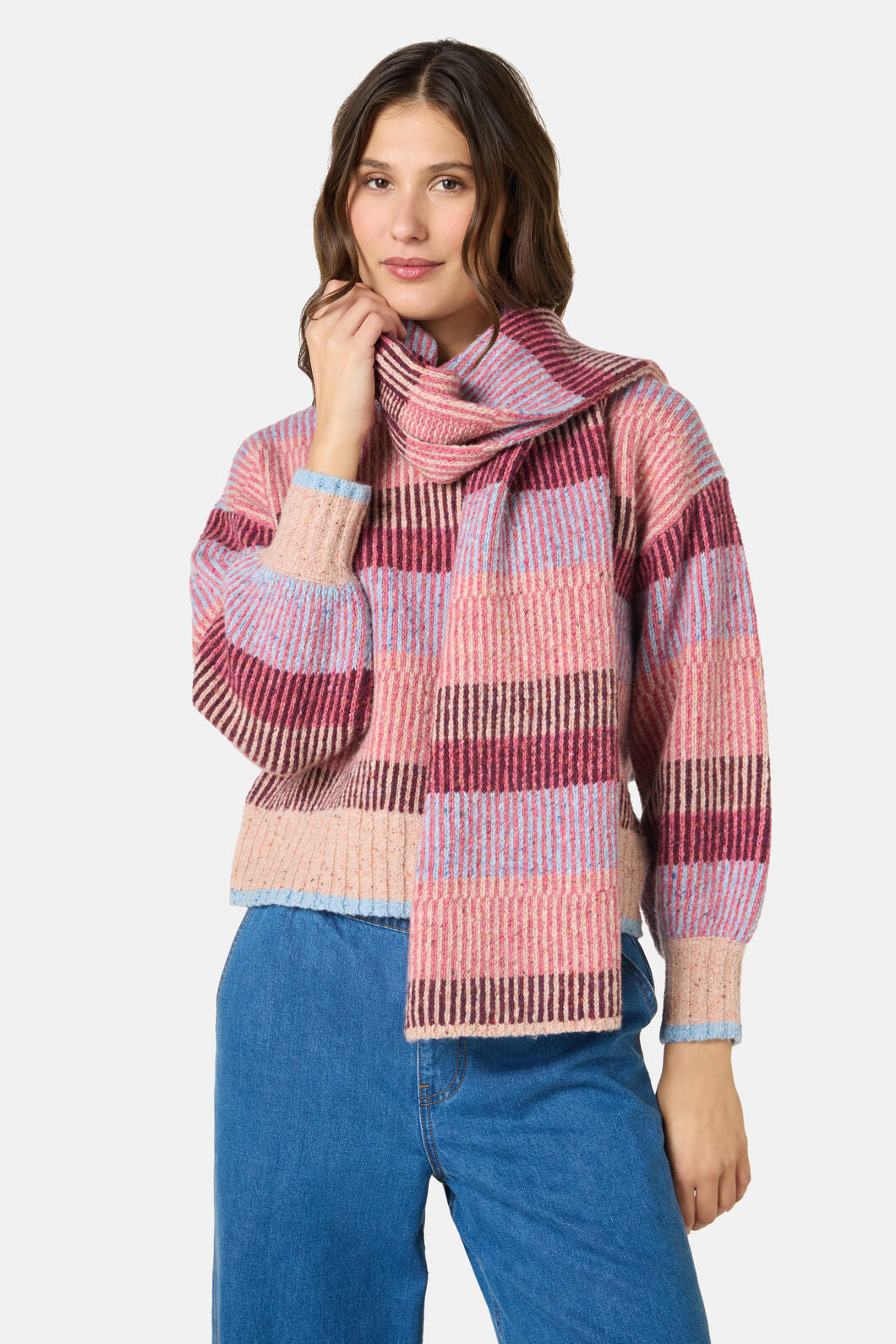 Gorman NZ - Patch Pals Check Scarf - multi