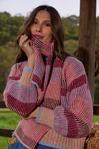 Gorman NZ - Patch Pals Check Scarf - multi
