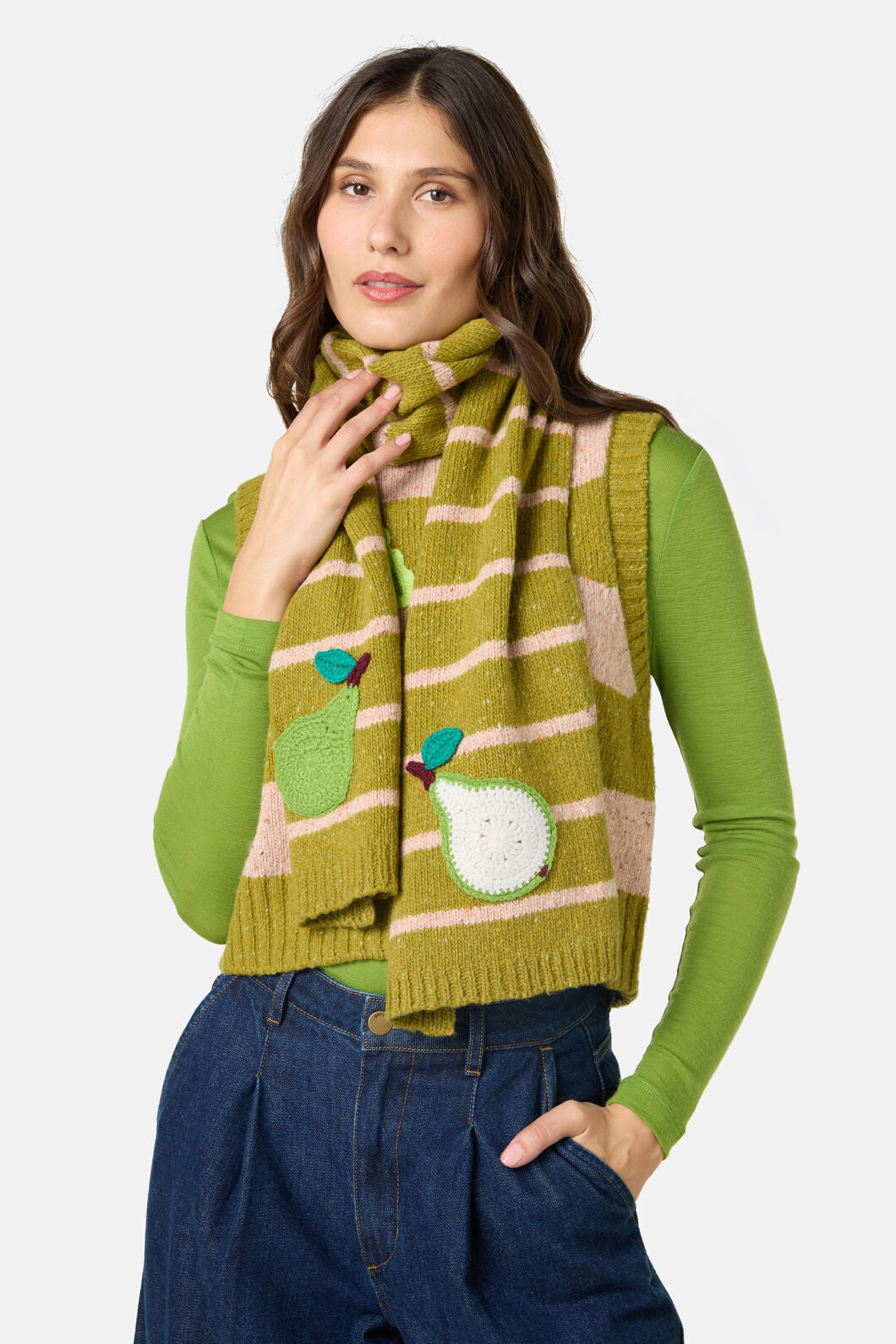 Gorman NZ - Paired Pear Scarf - multi