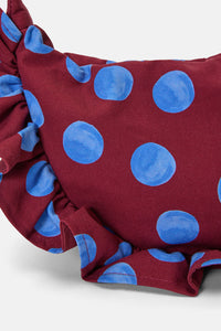 Gorman NZ - On The Dot Ruffle Sling Bag - print