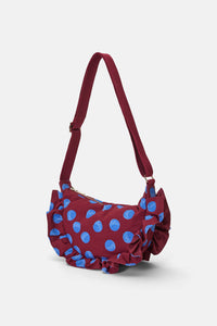 Gorman NZ - On The Dot Ruffle Sling Bag - print