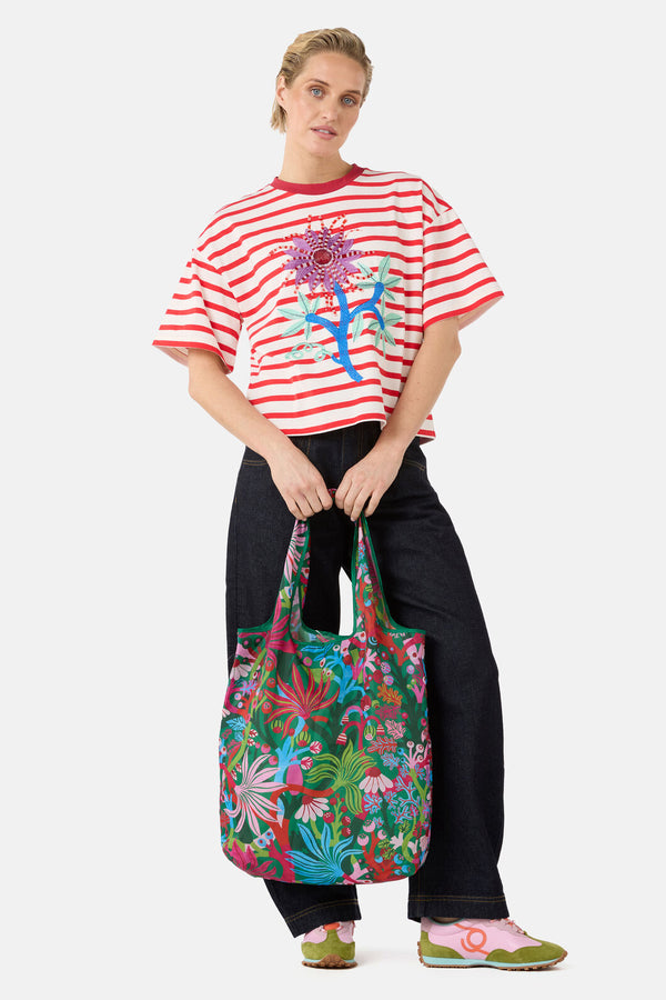 Gorman NZ - Wild Garden Shopper Tote - print
