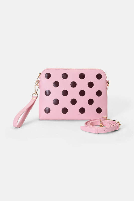 Gorman NZ - Willa Spot Clutch Pink - multi