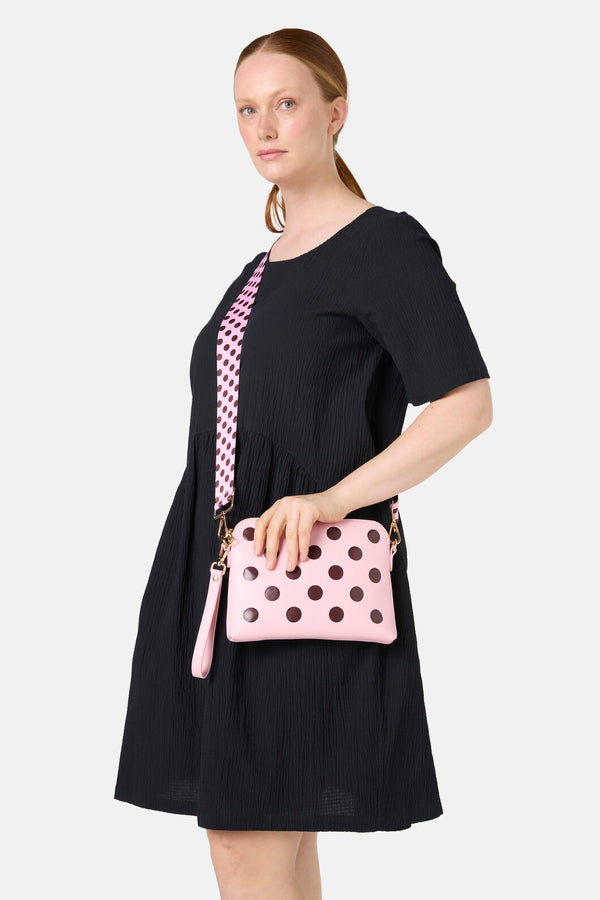 Gorman NZ - Willa Spot Clutch Pink - multi