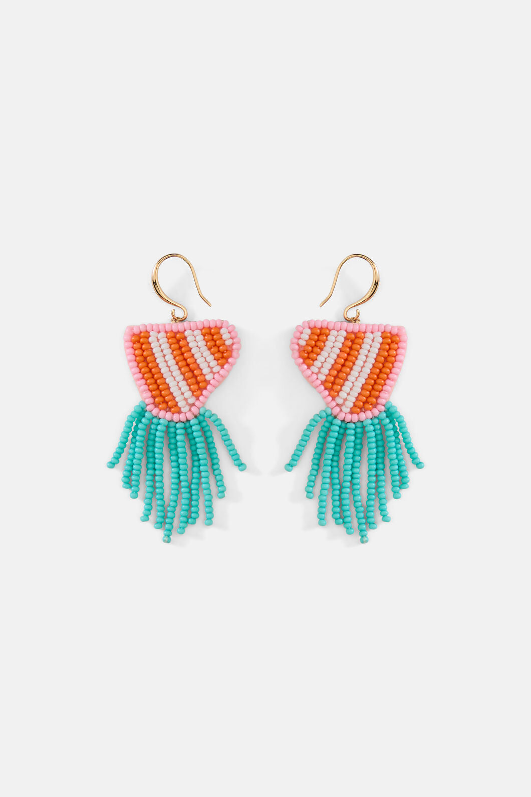 Gorman NZ - Agate Beaded Earrings - multi