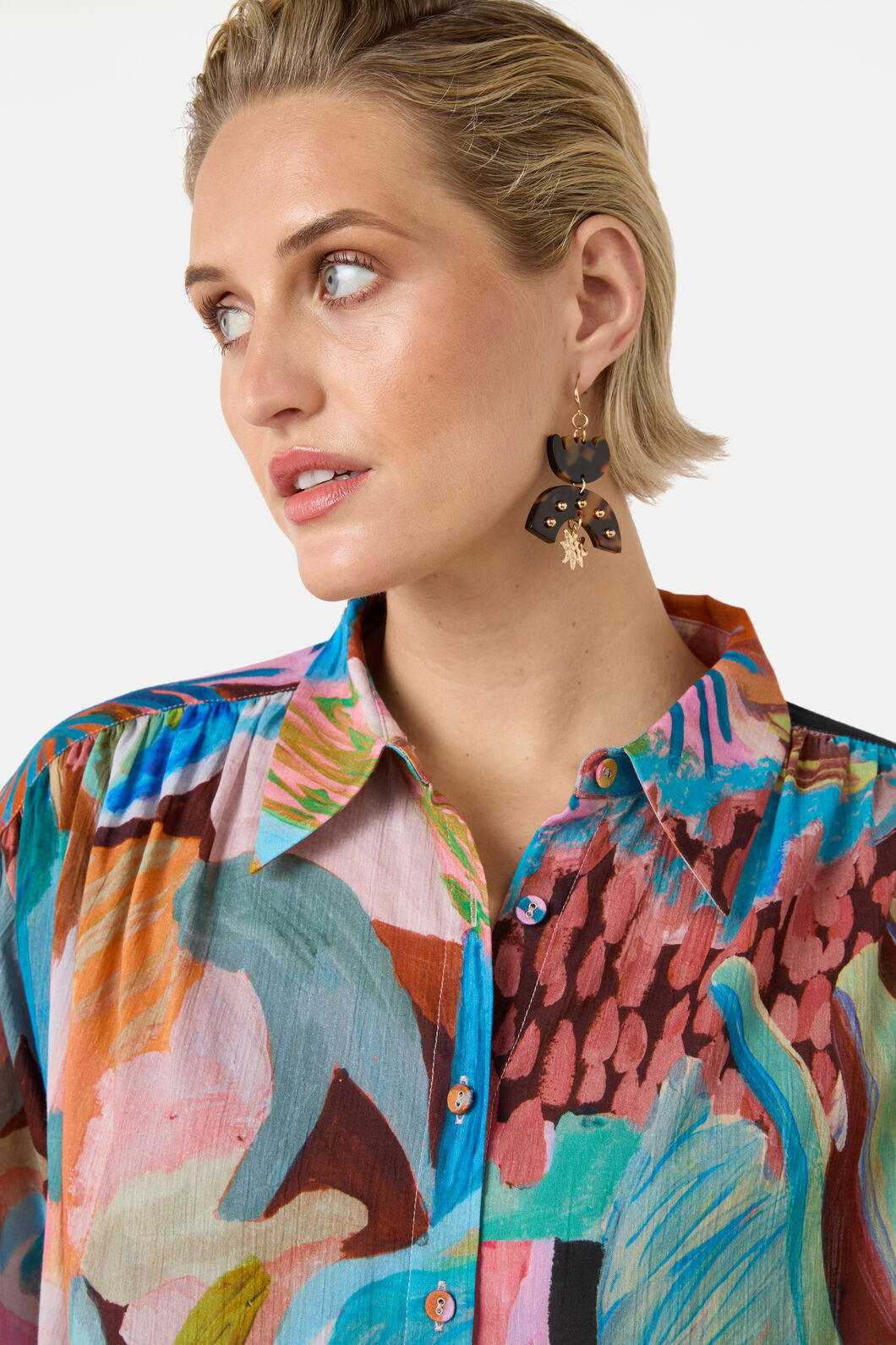 Gorman NZ - Horizon Star Earrings - multi