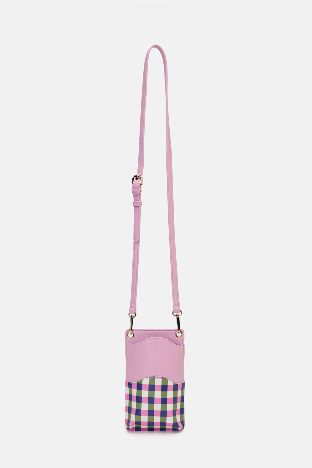 Gorman NZ - Gingham Wavy Phone Bag - multi